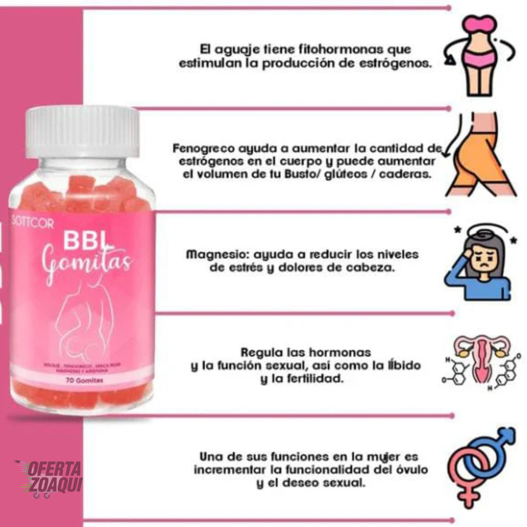 Perú Curvas Naturales - GOMITAS DE AGUAJE BBL